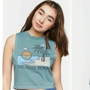 Forever 21 cropped tank top size medium